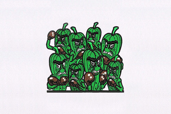Angry Okra Plants