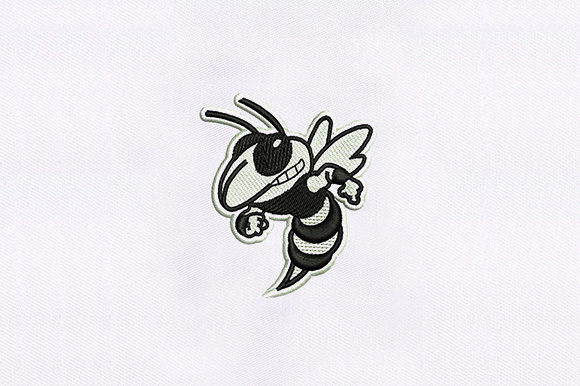 Black White Bee Design