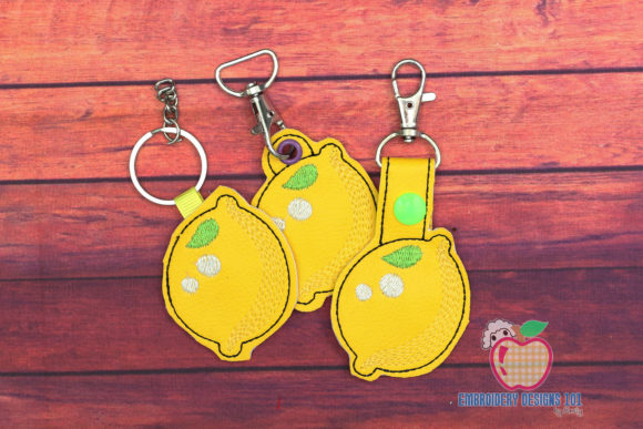 Lemon ITH KeyFob Snaptab